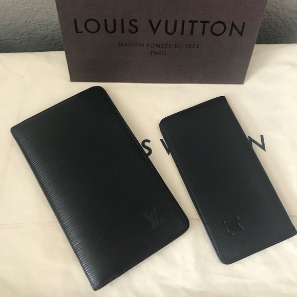 Louis Vuitton Other - Louis Vuitton Black Epi Leather Long Wallet+Insert